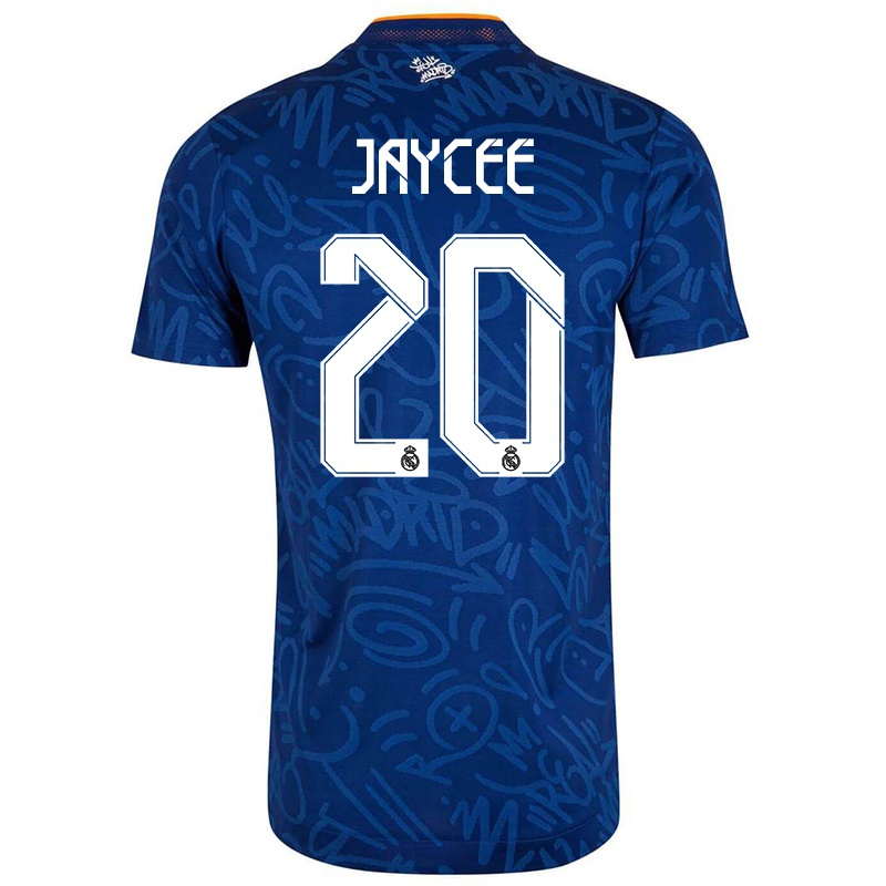Kvinder Carroll Jaycee #20 Mørkeblå Udebane Spillertrøjer 2021/22 Trøje T-shirt