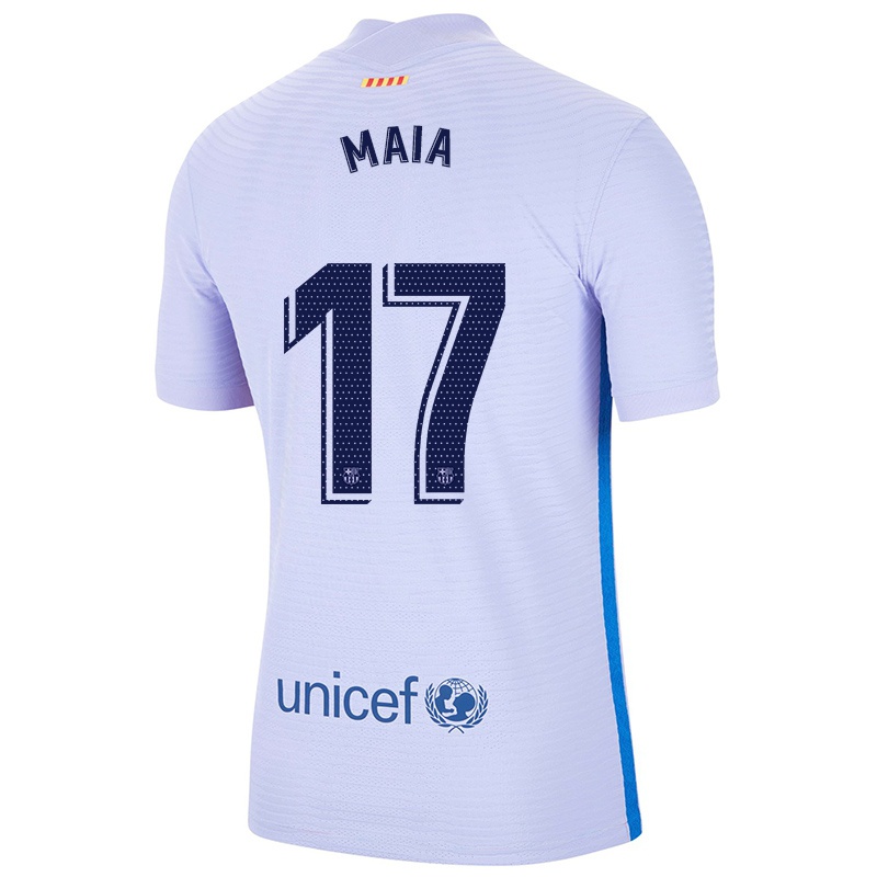 Kvinder Gustavo Maia #17 Lys Violet Udebane Spillertrøjer 2021/22 Trøje T-shirt