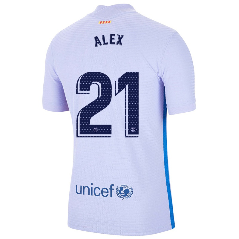 Kvinder Abrines Alex #21 Lys Violet Udebane Spillertrøjer 2021/22 Trøje T-shirt