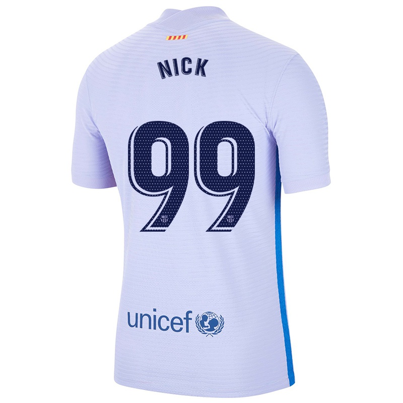 Kvinder Calathes Nick #99 Lys Violet Udebane Spillertrøjer 2021/22 Trøje T-shirt