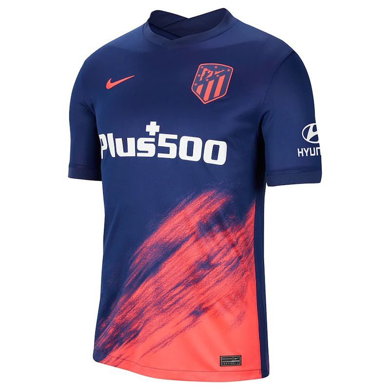 Kvinder Mario Soriano #24 Mørkeblå Appelsin Udebane Spillertrøjer 2021/22 Trøje T-shirt