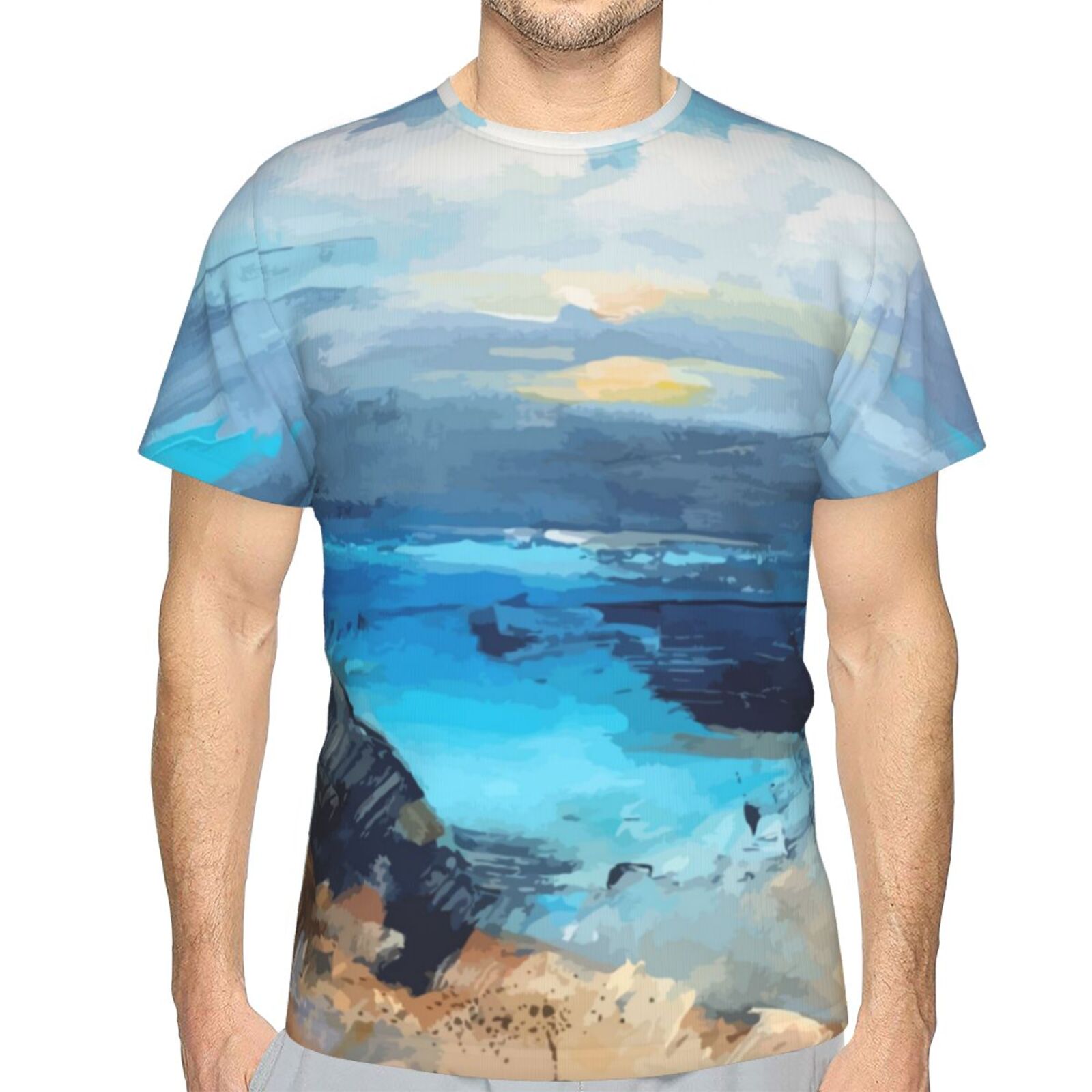 Small Bay Malerelementer Klassisk T-shirt