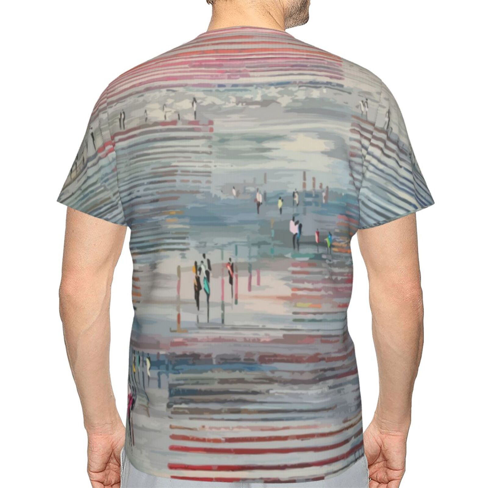 Stripes Malerelementer Klassisk T-shirt