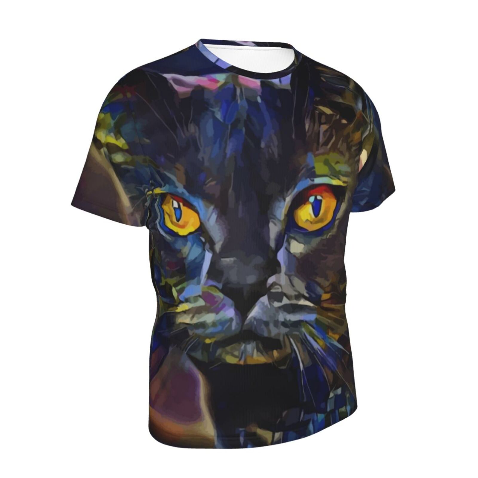 Tango Kat Blandet Medieelementer Klassisk T-shirt