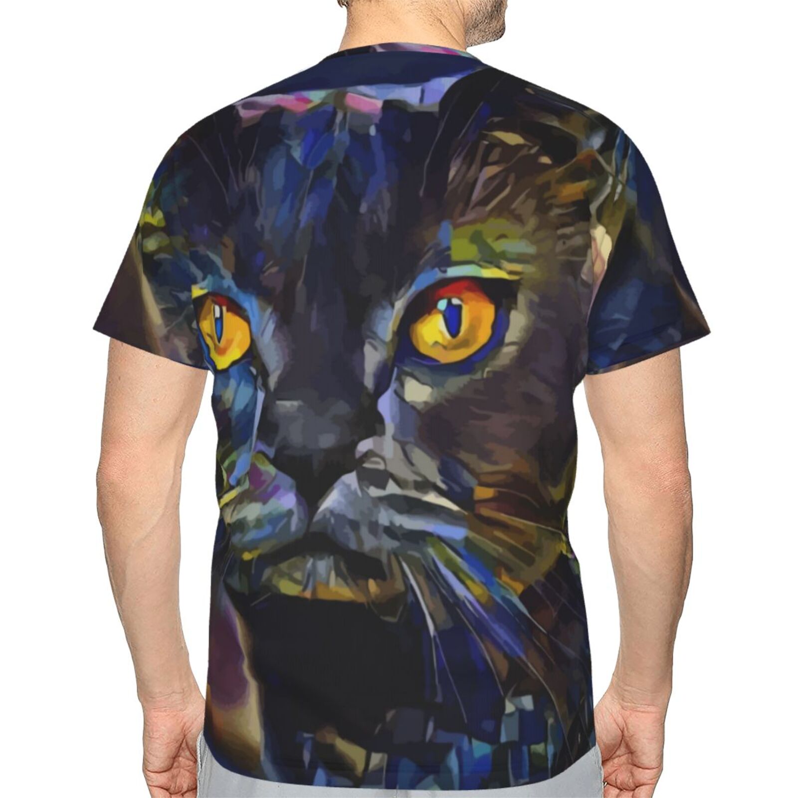 Tango Kat Blandet Medieelementer Klassisk T-shirt