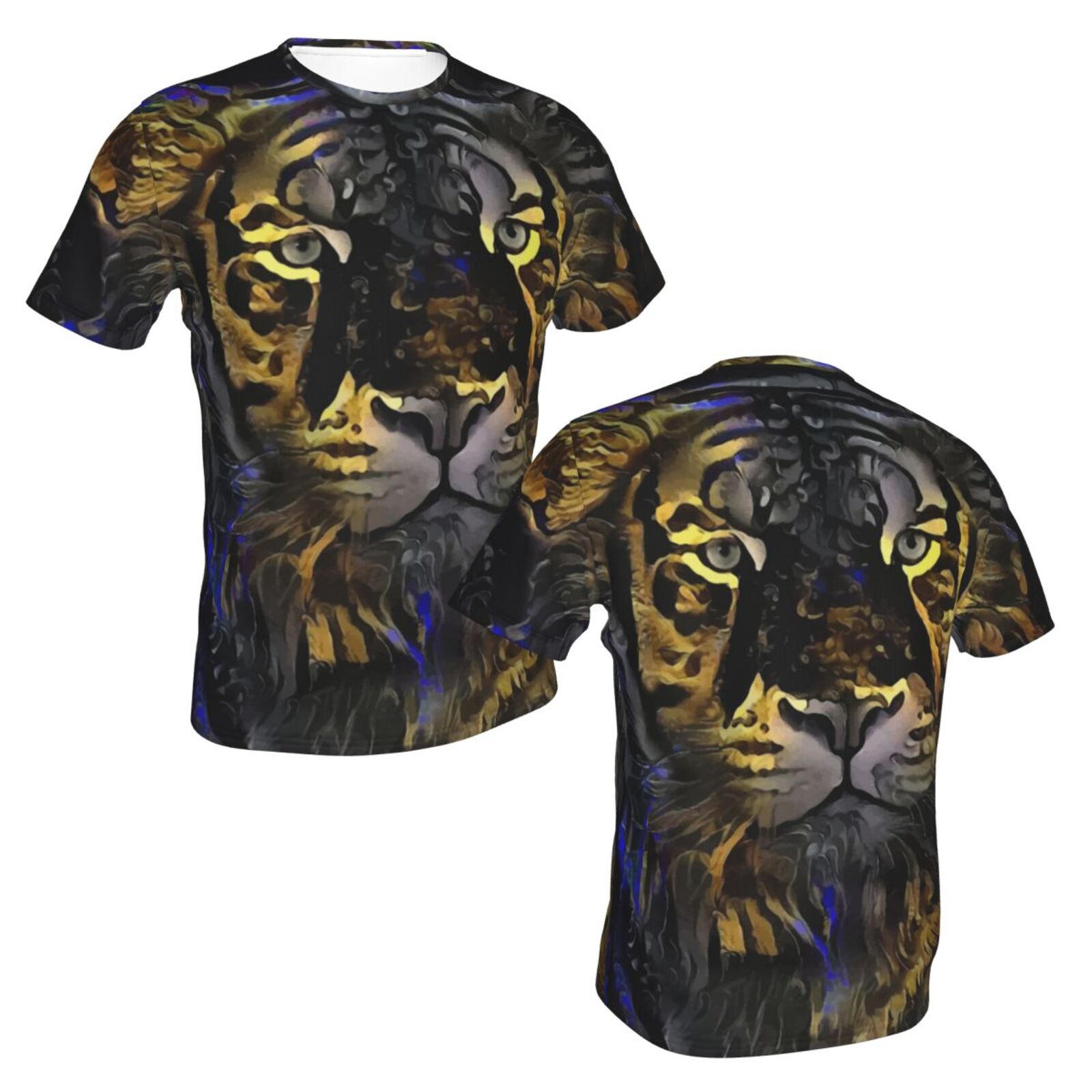 Tigermoon 2021 Blandet Medieelementer Klassisk T-shirt