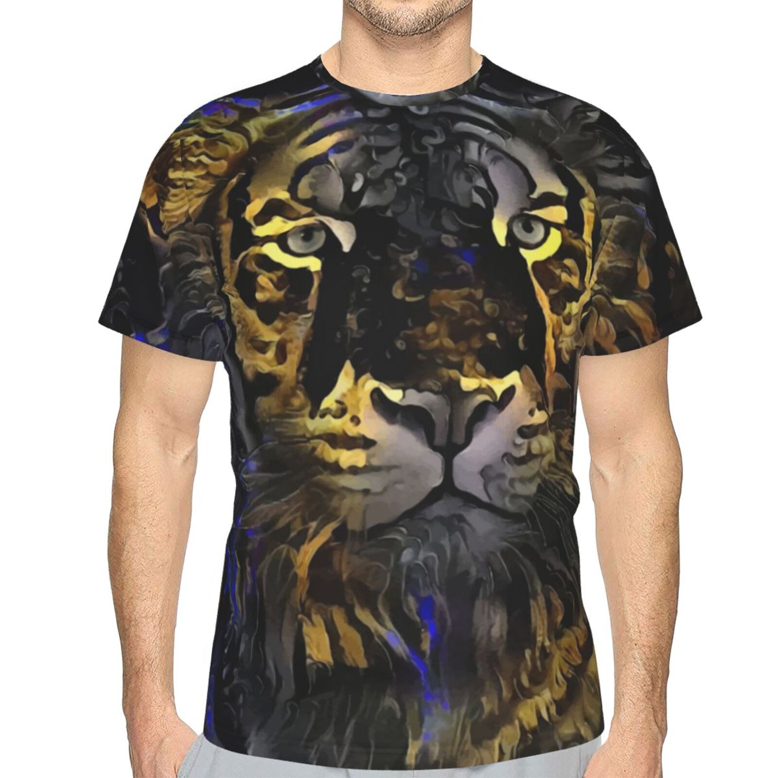 Tigermoon 2021 Blandet Medieelementer Klassisk T-shirt