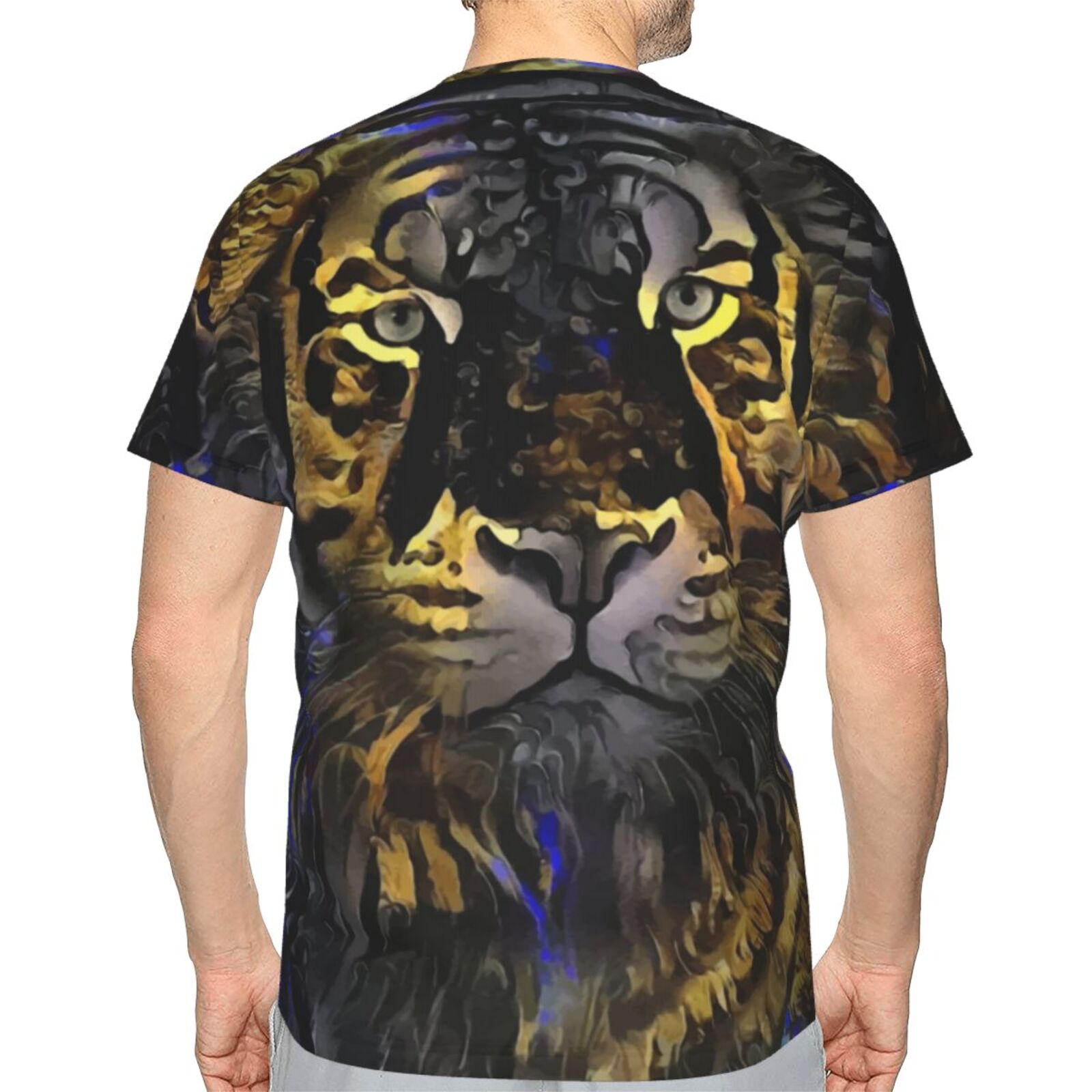 Tigermoon 2021 Blandet Medieelementer Klassisk T-shirt