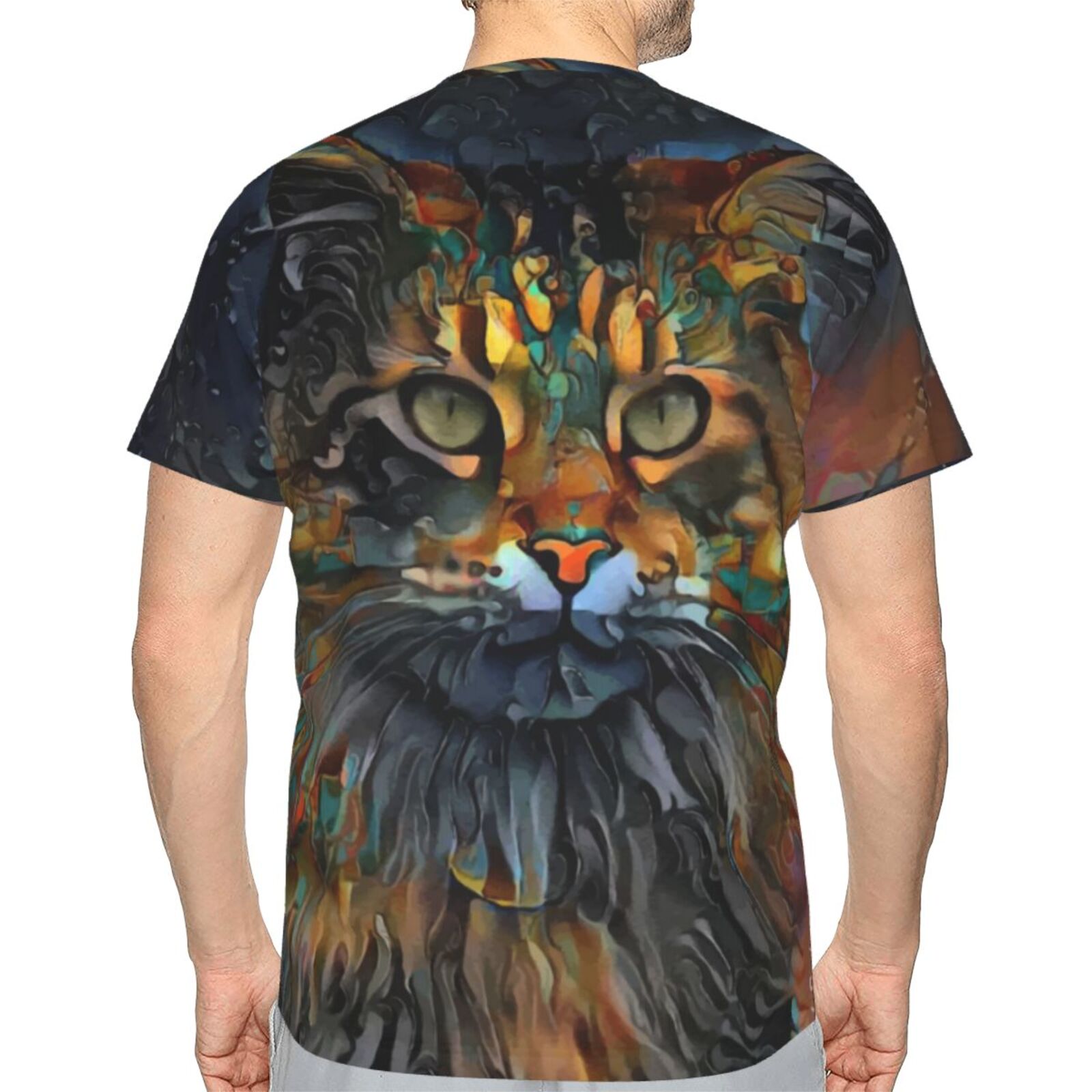 Samson Jr. Kat Blandet Medieelementer Klassisk T-shirt